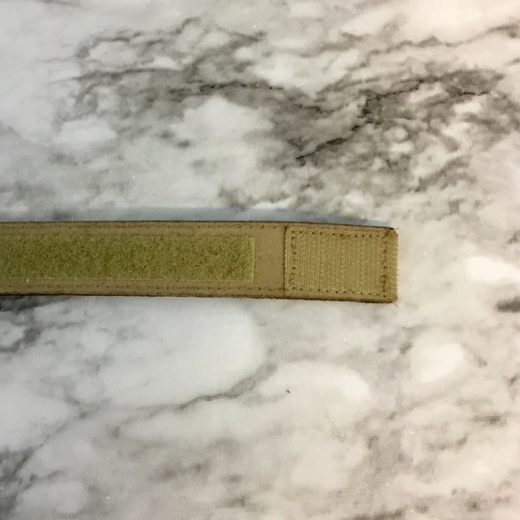 Vtg Beautiful Metallic Wooden Tigers Eye Hook Belt